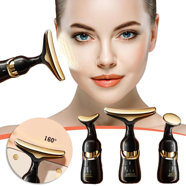 3-in-1 Face Massager with LED Therapy & Microcurrent