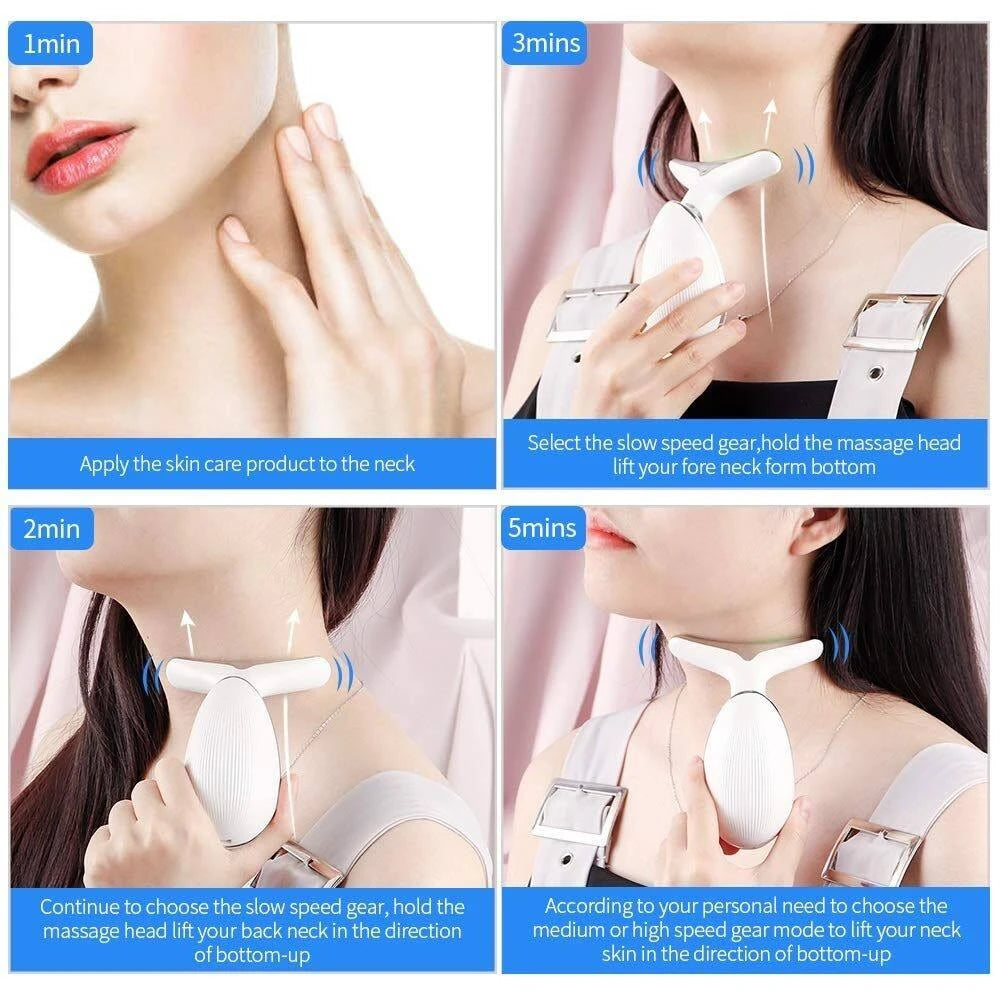 3-in-1 Face Massager with LED Therapy & Microcurrent