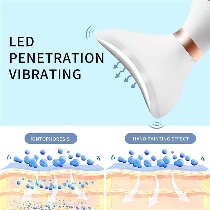 3-in-1 Face Massager with LED Therapy & Microcurrent